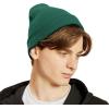 image:imageThe Hat Depot Kids 100 Washed Cotton Soft and Light Cuffed Skull Plain Daily Beanie for 25 yrs ChildrenDark Green
