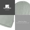 image:imageThe Hat Depot Kids 100 Washed Cotton Soft and Light Cuffed Skull Plain Daily Beanie for 25 yrs ChildrenGrey