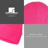 image:imageThe Hat Depot Kids 100 Washed Cotton Soft and Light Cuffed Skull Plain Daily Beanie for 25 yrs ChildrenHot Pink