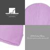 image:imageThe Hat Depot Kids 100 Washed Cotton Soft and Light Cuffed Skull Plain Daily Beanie for 25 yrs ChildrenLavender