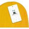 image:imageThe Hat Depot Kids 100 Washed Cotton Soft and Light Cuffed Skull Plain Daily Beanie for 25 yrs ChildrenMustard