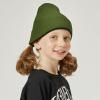 image:imageThe Hat Depot Kids 100 Washed Cotton Soft and Light Cuffed Skull Plain Daily Beanie for 25 yrs ChildrenOlive