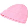 image:imageThe Hat Depot Kids 100 Washed Cotton Soft and Light Cuffed Skull Plain Daily Beanie for 25 yrs ChildrenPink