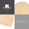 image:imageThe Hat Depot Kids 100 Washed Cotton Soft and Light Cuffed Skull Plain Daily Beanie for 25 yrs ChildrenPutty