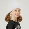 image:imageThe Hat Depot Kids 100 Washed Cotton Soft and Light Cuffed Skull Plain Daily Beanie for 25 yrs ChildrenWhite