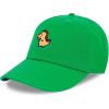 image:imageThe Hat Depot Kids American Flag amp Cute Embroidery Cotton Baseball Cap Hat1 Dinosaur 1  Kelly Green