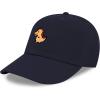 image:imageThe Hat Depot Kids American Flag amp Cute Embroidery Cotton Baseball Cap Hat1 Dinosaur 1  Navy