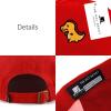 image:imageThe Hat Depot Kids American Flag amp Cute Embroidery Cotton Baseball Cap Hat1 Dinosaur 1  Red