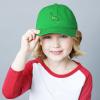 image:imageThe Hat Depot Kids American Flag amp Cute Embroidery Cotton Baseball Cap Hat1 Dinosaur 2  Kelly Green