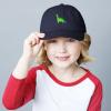 image:imageThe Hat Depot Kids American Flag amp Cute Embroidery Cotton Baseball Cap Hat1 Dinosaur 2  Navy