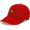 image:imageThe Hat Depot Kids American Flag amp Cute Embroidery Cotton Baseball Cap Hat1 Dinosaur 2  Red