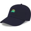 image:imageThe Hat Depot Kids American Flag amp Cute Embroidery Cotton Baseball Cap Hat1 Dinosaur 3  Navy