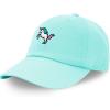 image:imageThe Hat Depot Kids American Flag amp Cute Embroidery Cotton Baseball Cap Hat2 Unicorn  Aqua