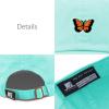 image:imageThe Hat Depot Kids American Flag amp Cute Embroidery Cotton Baseball Cap Hat3 Butterfly  Aqua