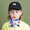 image:imageThe Hat Depot Kids American Flag amp Cute Embroidery Cotton Baseball Cap HatBlack