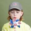 image:imageThe Hat Depot Kids American Flag amp Cute Embroidery Cotton Baseball Cap HatGrey