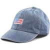 image:imageThe Hat Depot Kids American Flag amp Cute Embroidery Cotton Baseball Cap HatLight Denim