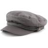 image:imageThe Hat Depot Kids Cotton Greek Fishermans Sailor Fiddler Driver Hat Cap  Charcoal