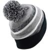 image:imageThe Hat Depot Kids Cuffed Beanie Knit Stripe Pom Winter HatBlack