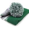 image:imageThe Hat Depot Kids Cuffed Beanie Knit Stripe Pom Winter HatDark Green