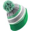 image:imageThe Hat Depot Kids Cuffed Beanie Knit Stripe Pom Winter HatKelly Green