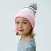 image:imageThe Hat Depot Kids Cuffed Beanie Knit Stripe Pom Winter HatLight Pink