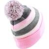 image:imageThe Hat Depot Kids Cuffed Beanie Knit Stripe Pom Winter HatLight Pink