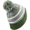 image:imageThe Hat Depot Kids Cuffed Beanie Knit Stripe Pom Winter HatOlive