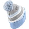 image:imageThe Hat Depot Kids Cuffed Beanie Knit Stripe Pom Winter HatSky Blue
