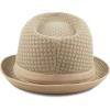image:imageThe Hat Depot Light Weight Classic Soft Cool Mesh Crushable Fedora hatKhaki