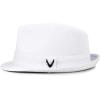 image:imageThe Hat Depot Premium Paisley Lining Unisex Fedora Hat1 Premium  White