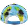 image:imageThe Hat Depot Unisex 100 Cotton Tie Dye Low Profile Washed Baseball CapC