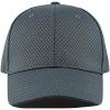 image:imageThe Hat Depot Women High Ponytail Sun Protect Structured Deep Fitted Athletic Baseball Cap HatGray