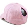 image:imageThe Hat Depot Women High Ponytail Sun Protect Structured Deep Fitted Athletic Baseball Cap HatLight Pink