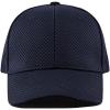 image:imageThe Hat Depot Women High Ponytail Sun Protect Structured Deep Fitted Athletic Baseball Cap HatNavy