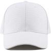 image:imageThe Hat Depot Women High Ponytail Sun Protect Structured Deep Fitted Athletic Baseball Cap HatWhite