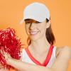 image:imageThe Hat Depot Women High Ponytail Sun Protect Structured Deep Fitted Athletic Baseball Cap HatWhite
