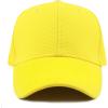 image:imageThe Hat Depot Women High Ponytail Sun Protect Structured Deep Fitted Athletic Baseball Cap HatYellow