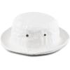 image:imageThe Hat Depot Youth Kids Washed Cotton amp Lightweight Nylon Packable Bucket Travel Hat Cap0 White