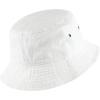 image:imageThe Hat Depot Youth Kids Washed Cotton amp Lightweight Nylon Packable Bucket Travel Hat Cap0 White