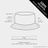 image:imageThe Hat Depot Youth Kids Washed Cotton amp Lightweight Nylon Packable Bucket Travel Hat Cap2 Lightweight  Dark Gray