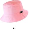 image:imageThe Hat Depot Youth Kids Washed Cotton amp Lightweight Nylon Packable Bucket Travel Hat Cap2 Lightweight  Light Pink