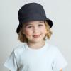 image:imageThe Hat Depot Youth Kids Washed Cotton amp Lightweight Nylon Packable Bucket Travel Hat Cap2 Lightweight  Navy