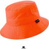 image:imageThe Hat Depot Youth Kids Washed Cotton amp Lightweight Nylon Packable Bucket Travel Hat Cap2 Lightweight  Neon Orange