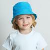 image:imageThe Hat Depot Youth Kids Washed Cotton amp Lightweight Nylon Packable Bucket Travel Hat Cap2 Lightweight  Turquoise