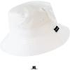 image:imageThe Hat Depot Youth Kids Washed Cotton amp Lightweight Nylon Packable Bucket Travel Hat Cap2 Lightweight  White