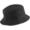 image:imageThe Hat Depot Youth Kids Washed Cotton amp Lightweight Nylon Packable Bucket Travel Hat CapBlack