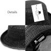 image:imageThe Hat Depot Youth Kids Washed Cotton amp Lightweight Nylon Packable Bucket Travel Hat CapBlack Denim