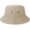 image:imageThe Hat Depot Youth Kids Washed Cotton amp Lightweight Nylon Packable Bucket Travel Hat CapKhaki