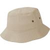 image:imageThe Hat Depot Youth Kids Washed Cotton amp Lightweight Nylon Packable Bucket Travel Hat CapKhaki